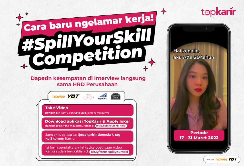 Cara Seru Ngelamar Kerja di Perusahaan Impian lewat Program Spill Your Skill | TopKarir.com