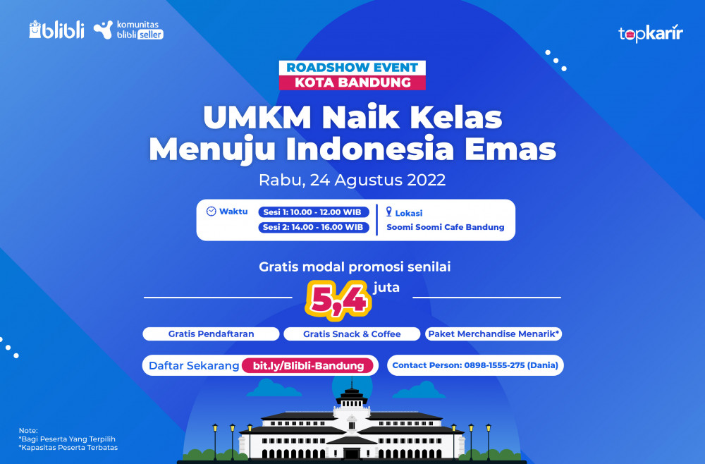 UMKM Naik Kelas Menuju Indonesia Emas  | TopKarir.com