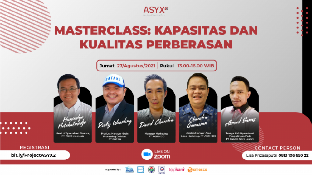 Masterclass: Kapasitas dan Kualitas Perberasan | TopKarir.com