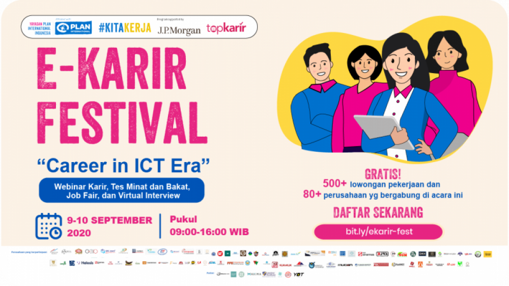 E-Karir Festival “Career in ICT Era” | TopKarir.com